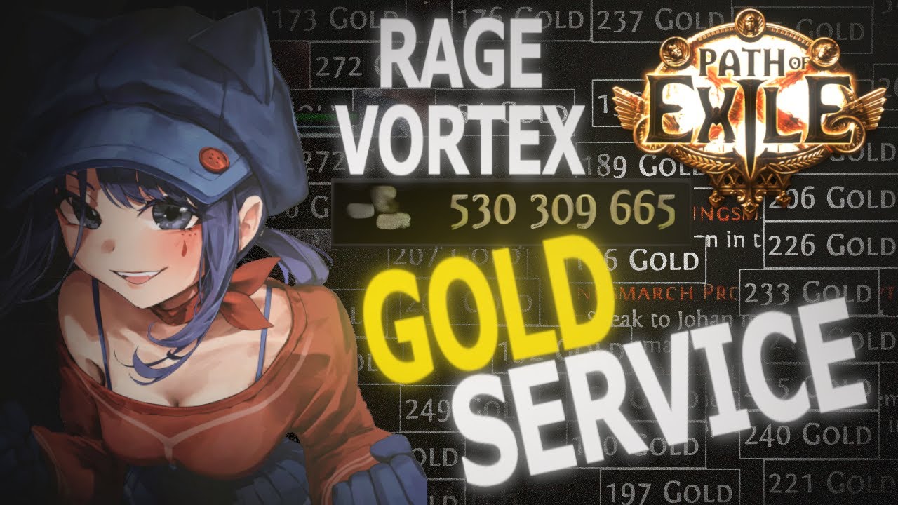 GOLD SERVICE🔥GOLD ROTA STRATEGY💀RAGE VORTEX🌪️ | PATH OF EXILE 3.26