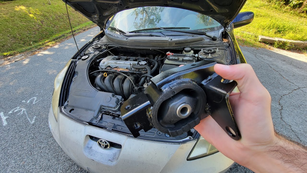 How I replaced the Transmission Mount in my Toyota Celica: