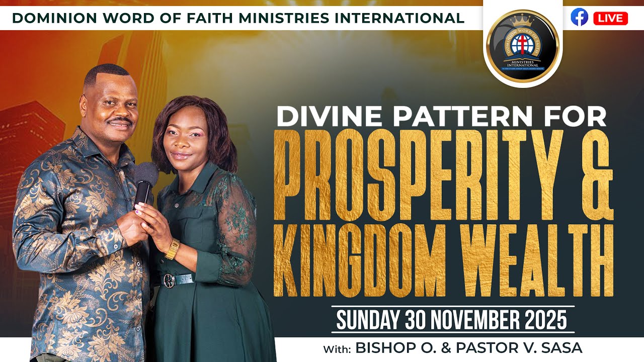 DIVINE PATTERN FOR PROSPERITY & KINGDOM WEALTH || Bishop O. Sasa
