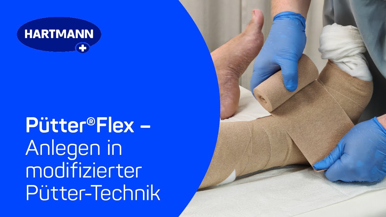 Anlegen von PütterFlex® in modifizierter Püttertechnik