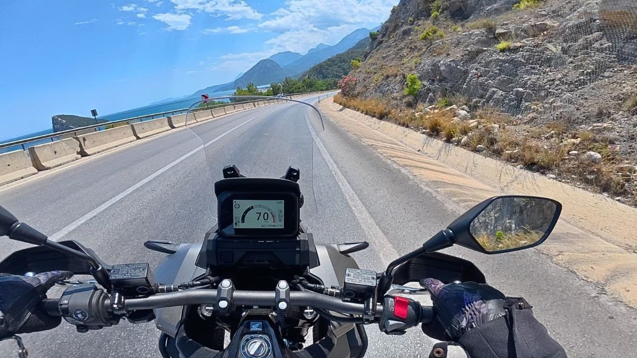 Türkiye’nin En Güzel Sahil Rotası! Honda Adv 350 ile Viraj Viraj Akdeniz  🌅🏍️