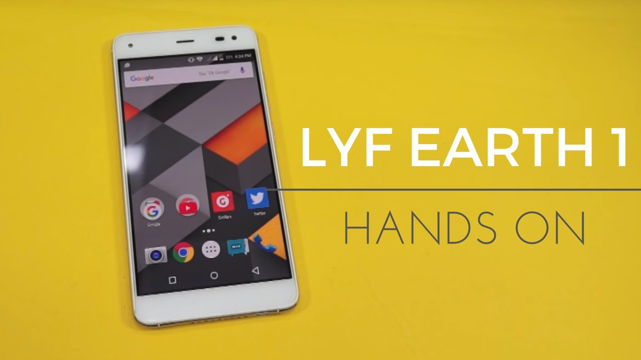 LYF Earth 1 Smartphone Hands-on & Dual Camera Features