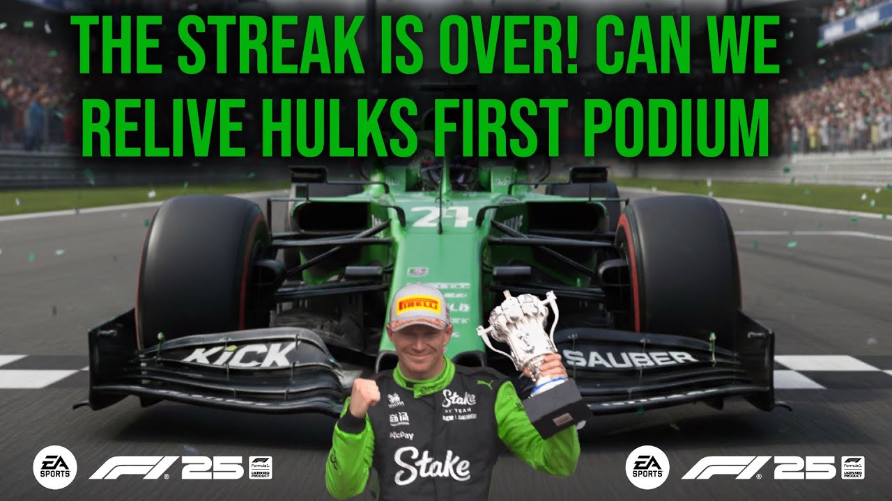 HULKENBURG BACK ON THE PODIUM! 🏆 F1 25 New Special Mode 