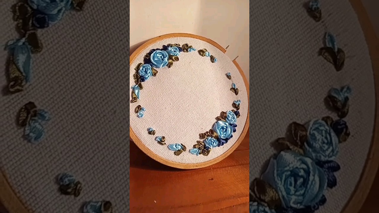 |DIY| Super easy Ribbon Flowers. #ribbonwork #ribbonembroidery #handycraft #ribboncrafts #diy