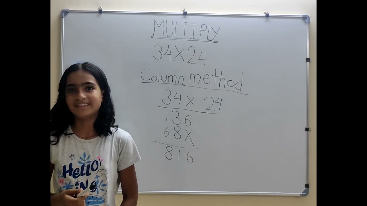 Multiply ( column method )