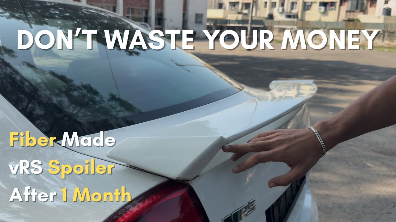 Don’t Buy Spoiler for your car before Watching this 👎🏻