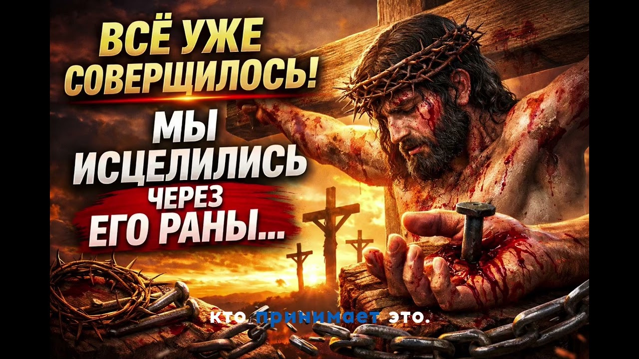 Все уже совершилось! Мы исцелились через Его раны…