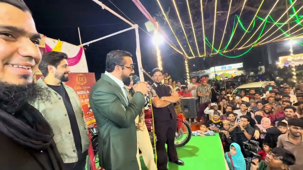 DELHI ZAFRAN RESTAURANT GIVE AWAY BIKE.