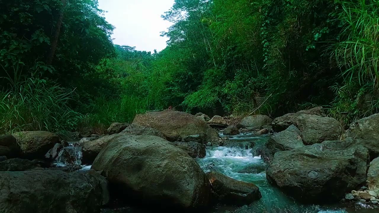 Eternal Flowing River Sounds in Pure Water Sound Resolution for Sleep, Relaxation & Meditation