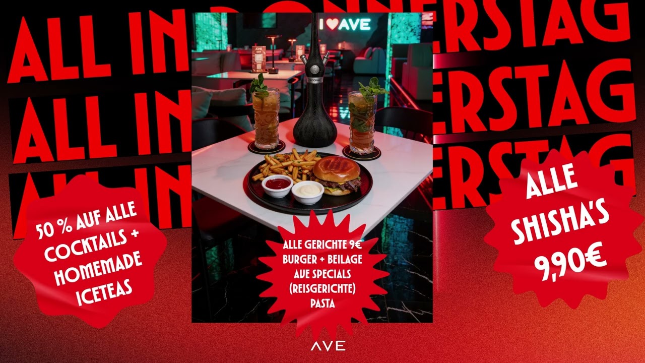 AVE All In Donnerstag