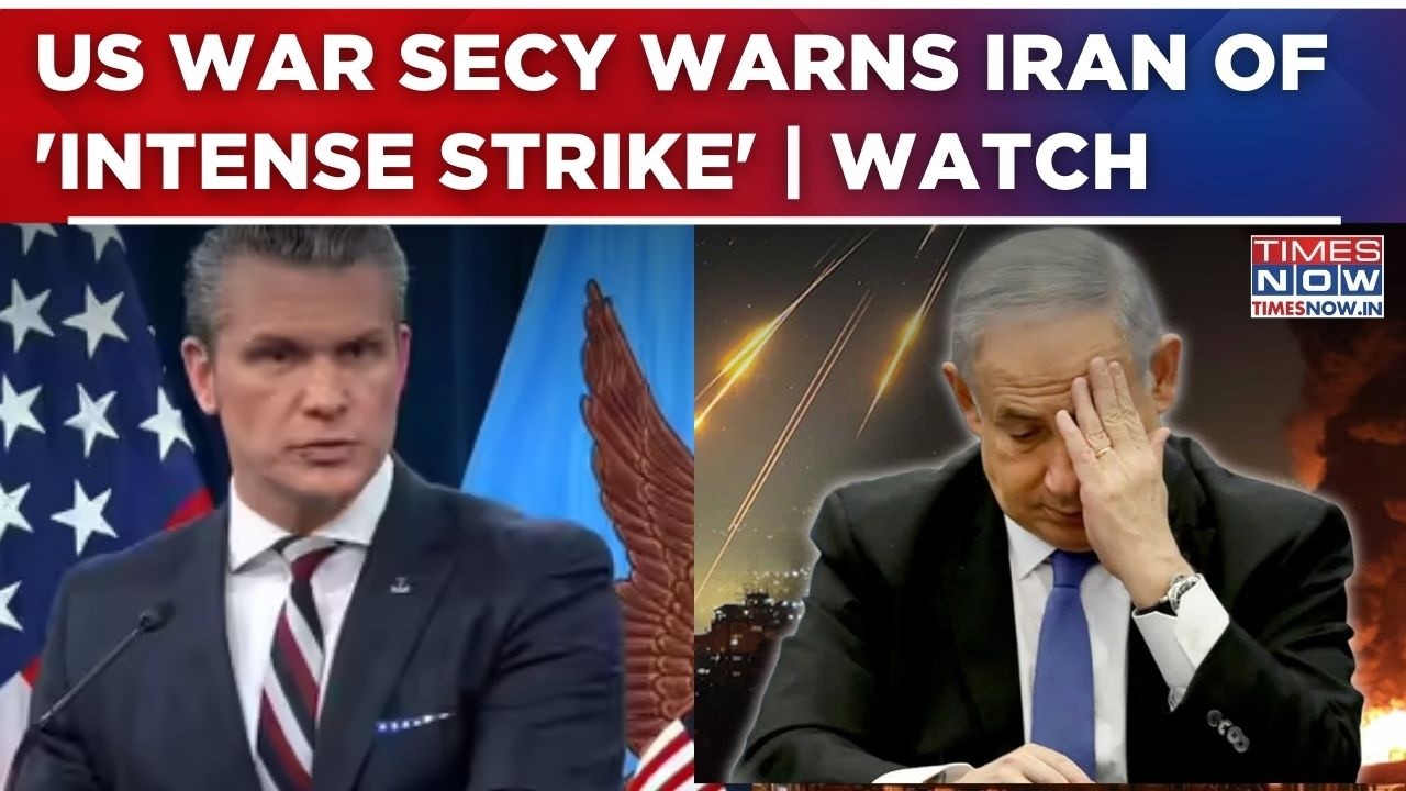 US Defense Secretary  Briefs On Iran War: Pete Hegseth Warns 'Tuesday Will Be Most Intense' | Watch