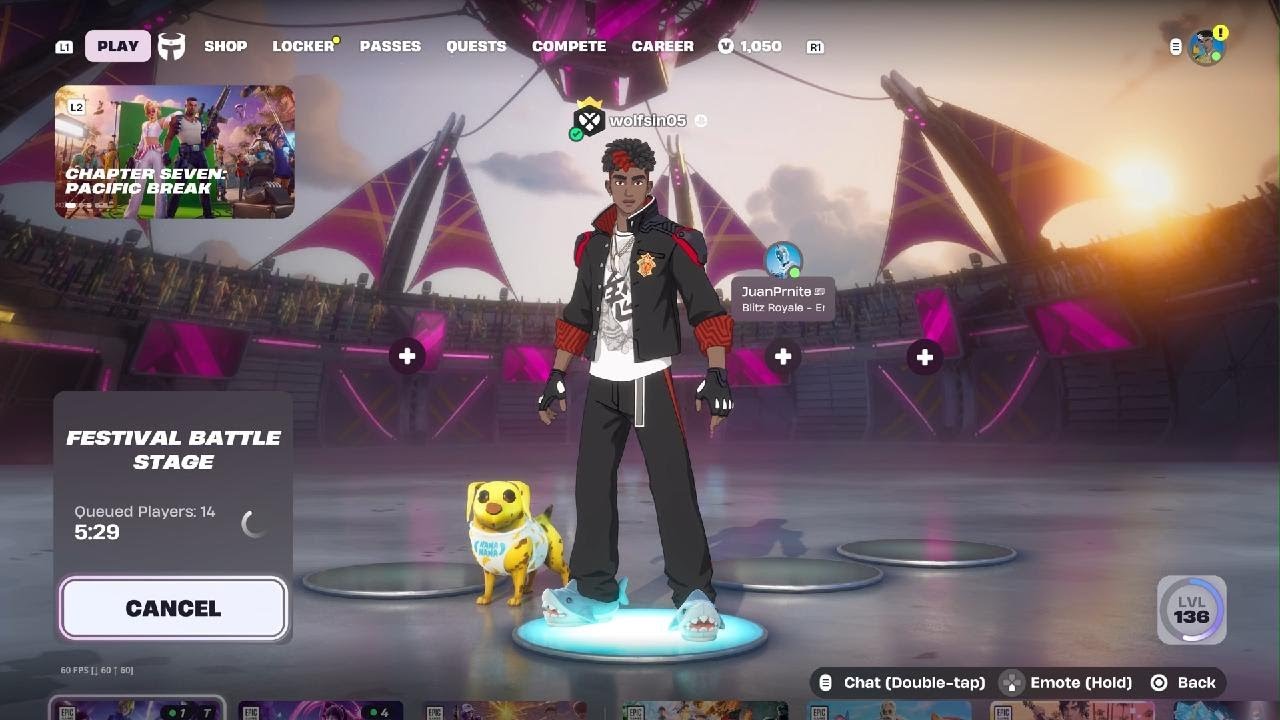 Playing With Crunglez Battle stage