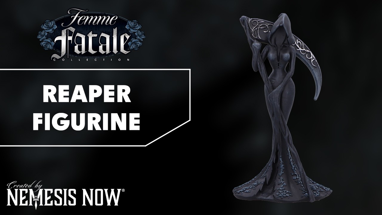 Femme Fatale Reaper Figurine | Original Nemesis Now Trade Showcase.