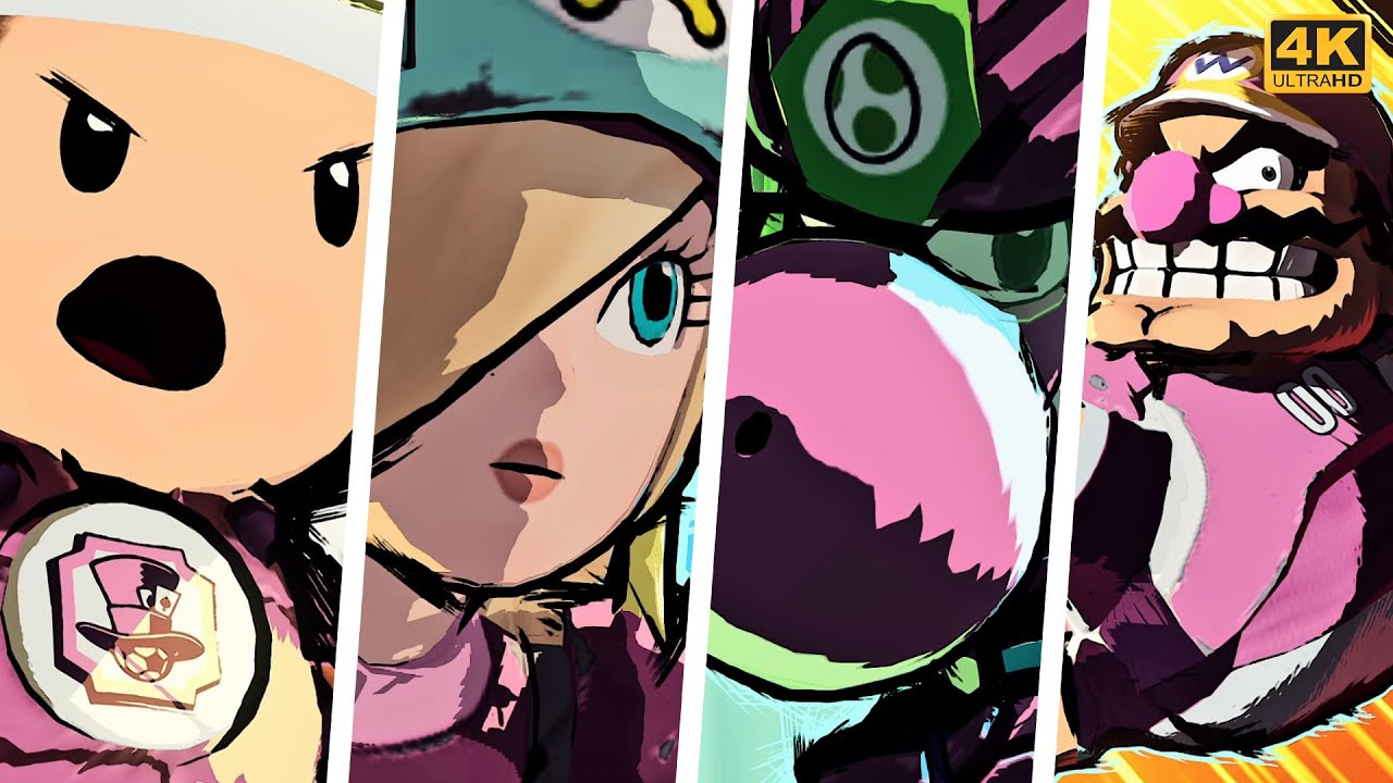 Rosalina Vs. Mario  - Mario Strikers: Battle League
