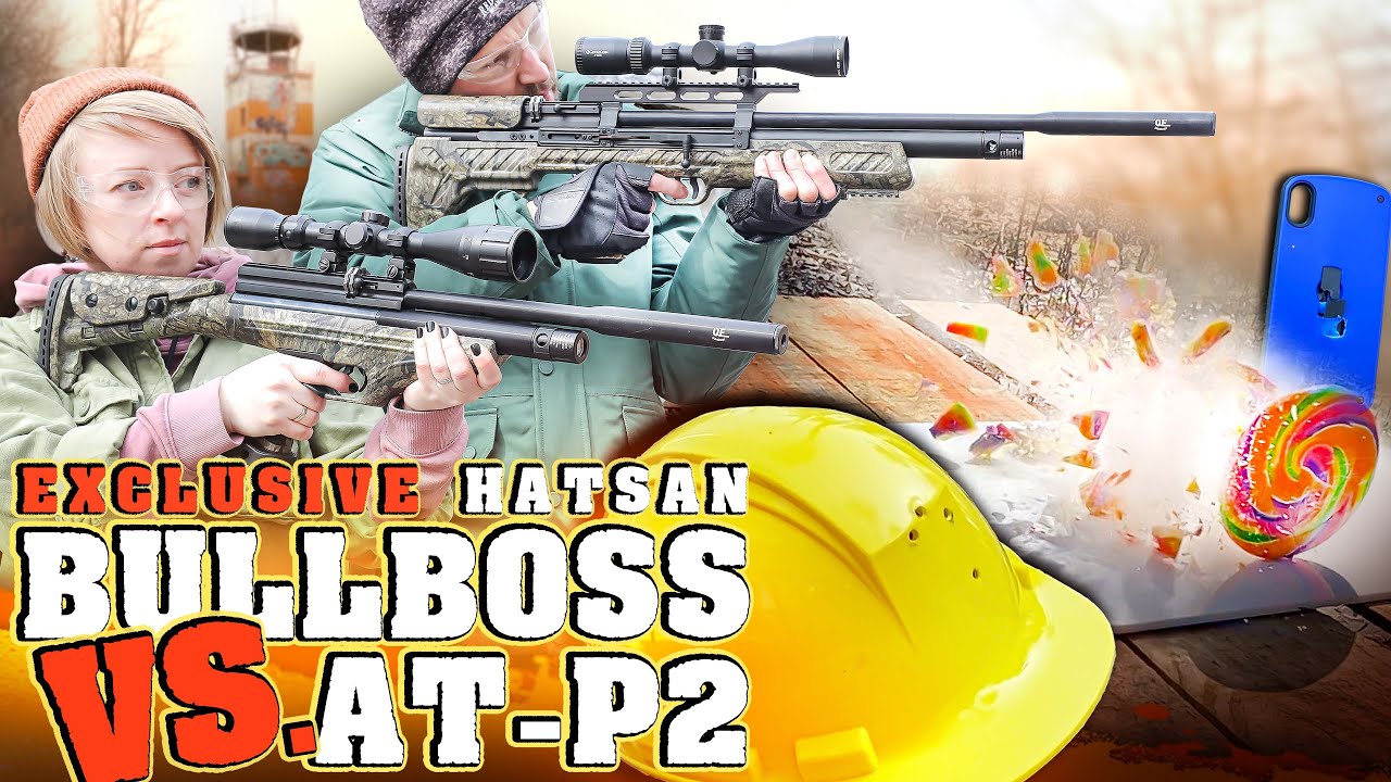 Hatsan BullBoss Air Rifle & AT-P2 Carbine. Exclusive test PART 1 #hatsan #review