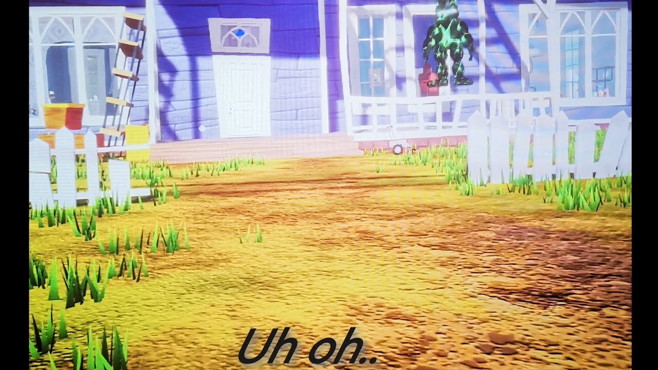 Hello Neighbor  with super fredbear🥶