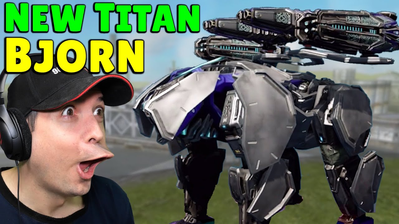 НОВЫЙ танк Титан БЬОРН &ndash; Игровой процесс тестового сервера War Robots