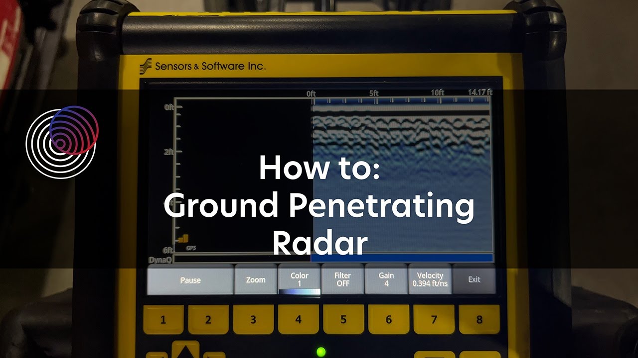 How to: Ground Penetrating Radar field setup