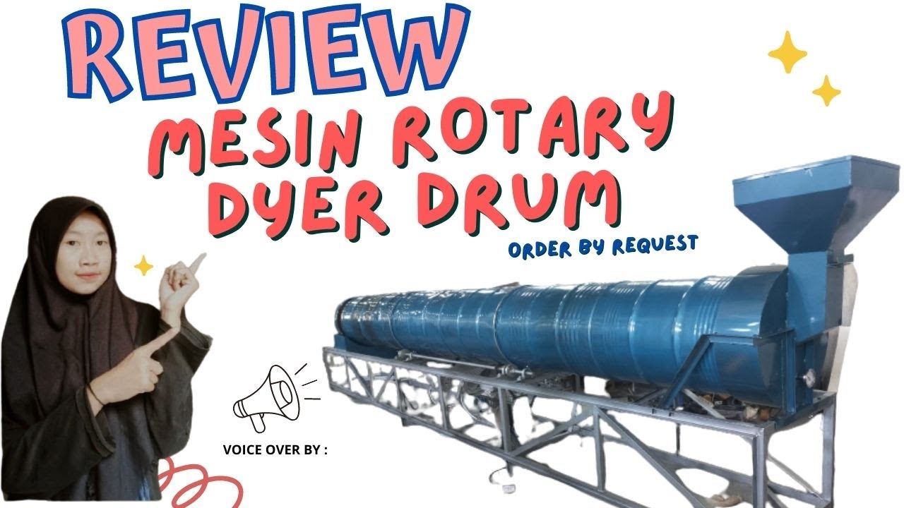 BARU!! REVIEW ROTARY DYER DRUM PANJANG 6 METER || UD MESIN TANI JOMBANG