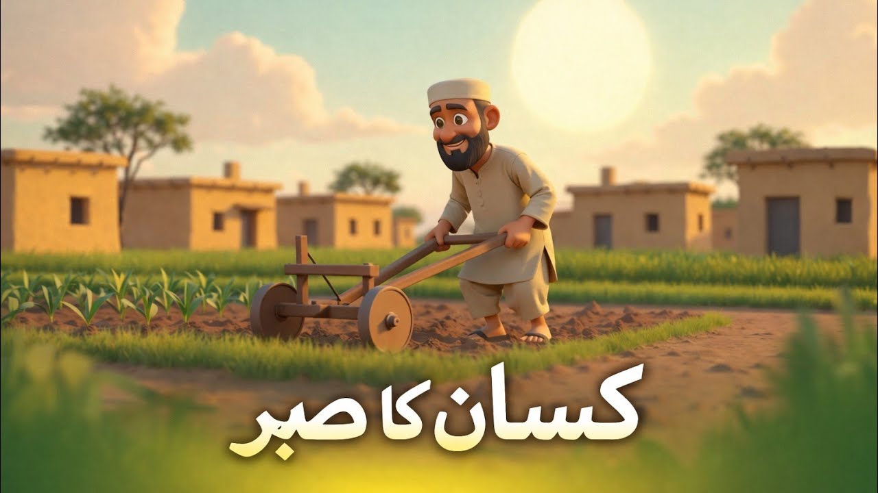  Farmer's Patience #cartoon #storytelling 