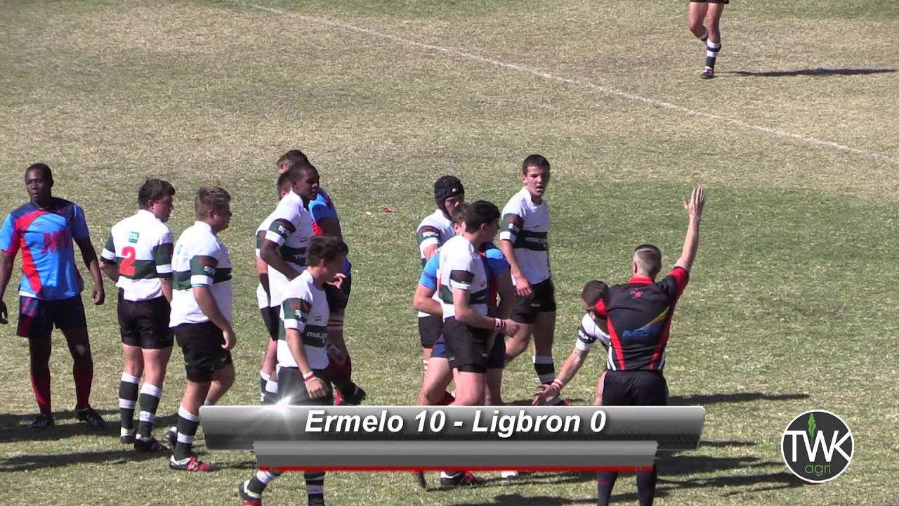 School Rugby Action - 1st Hoërskool Ermelo vs Ligbron 30-05-2015