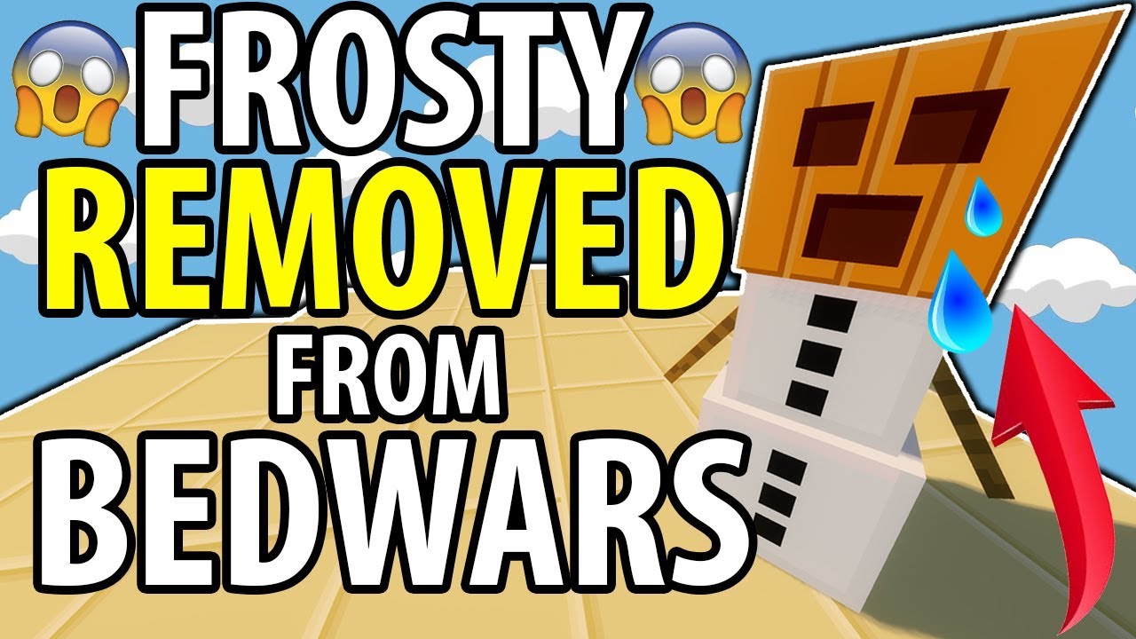 THEY REMOVED THE SNOW GOLEMS in BEDWARS?!!