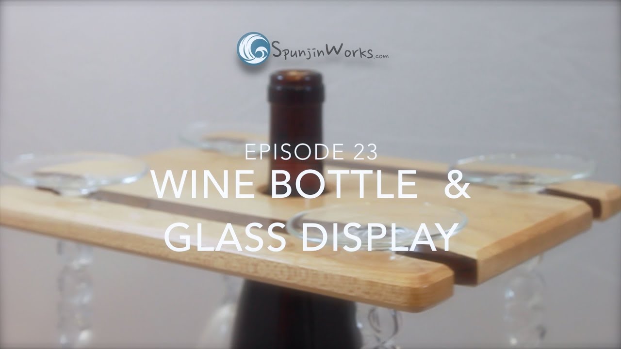 Wine Bottle & Glass Display // How-To (Ep. 23)