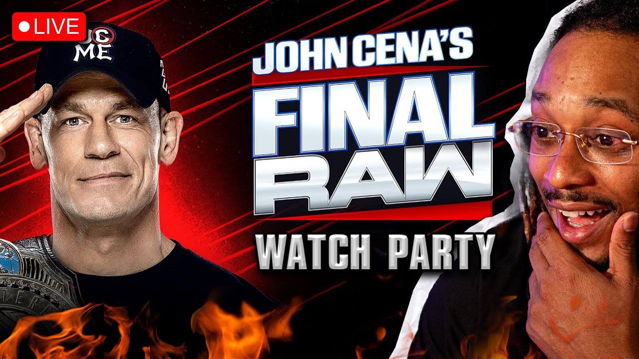 WWE RAW LIVE Watchalong: John Cena's Last Time On RAW! 11/17/2025