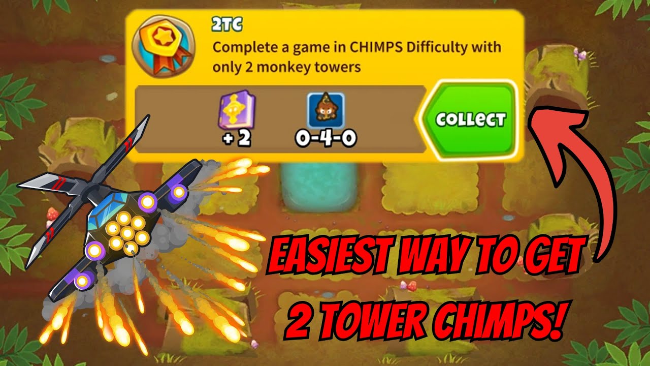 How to EASILY get the Hidden Achievement &lsquo;2TC&rsquo; in BTD6