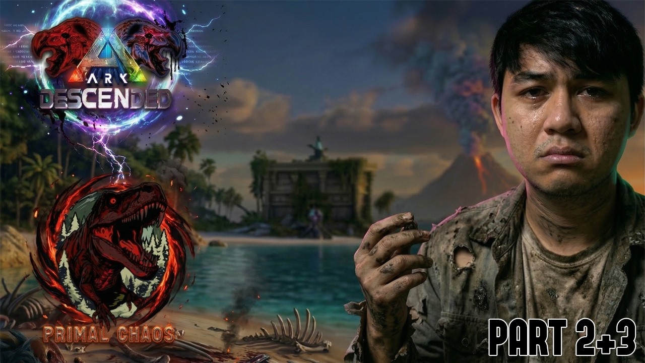 ចង់ស្រក់ទឹកភ្នែក | Ark Primal Chaos + Descended | Part 2+3