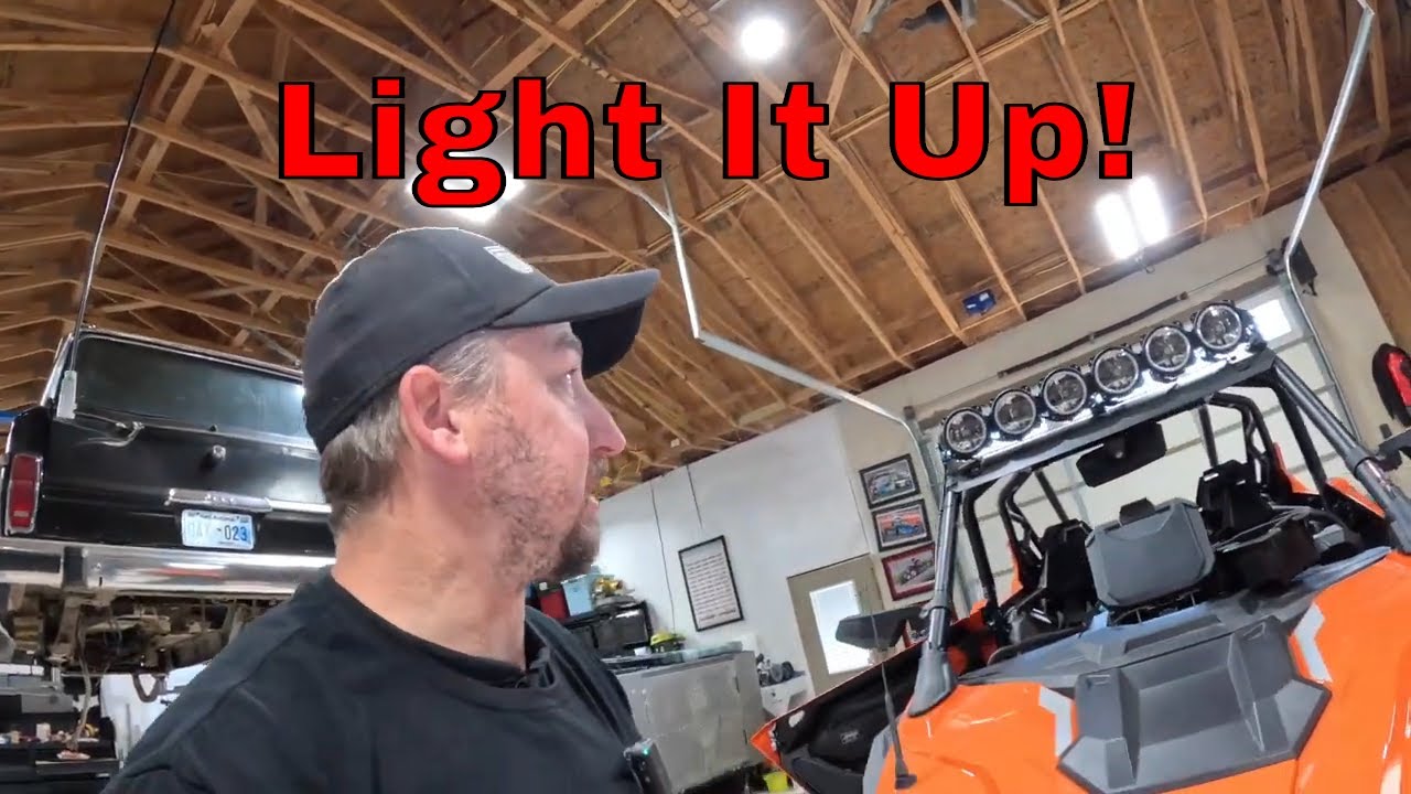 RZR Turbo R KC Light Bar Install