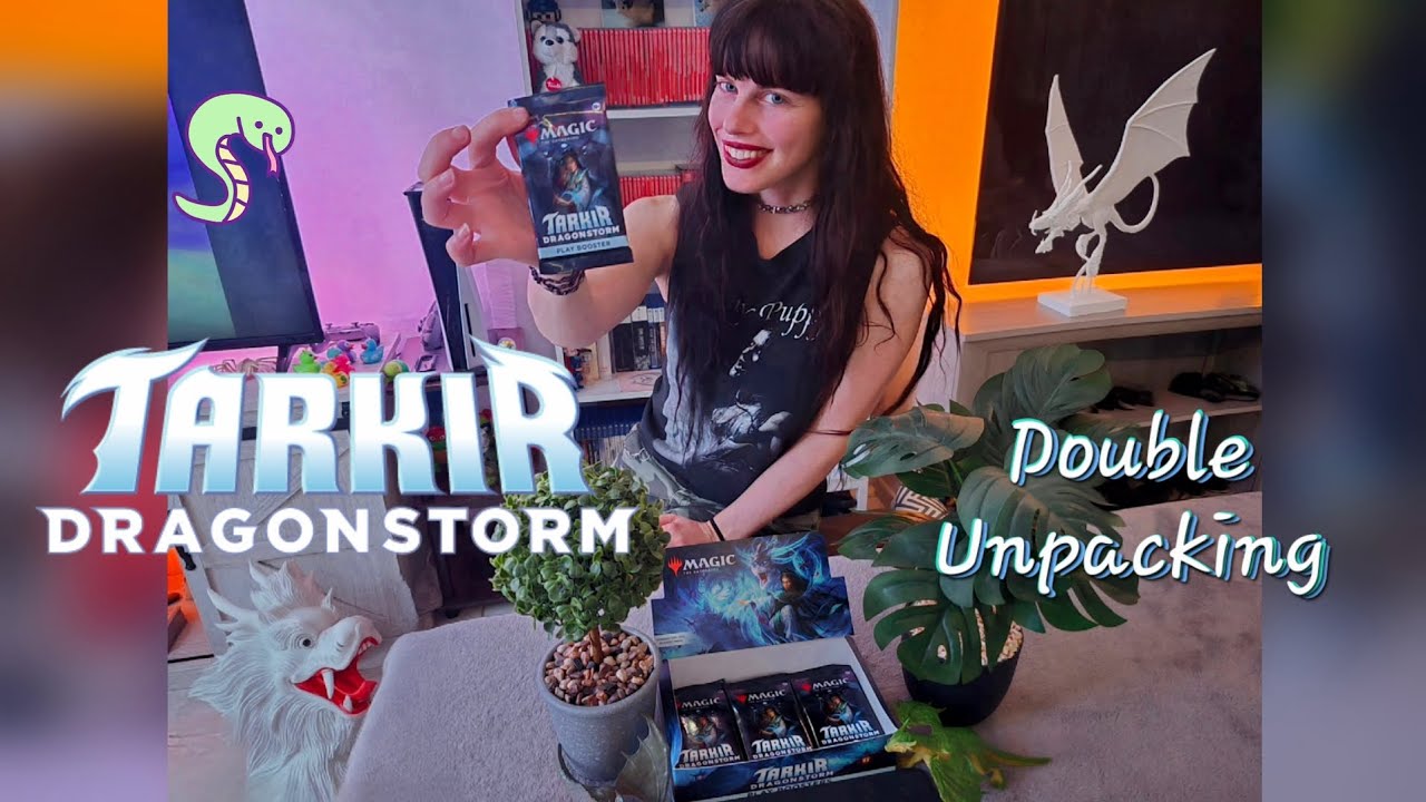 💙🌟💥TARKIR DRAGONSTORM double unpacking 💥🌟💙