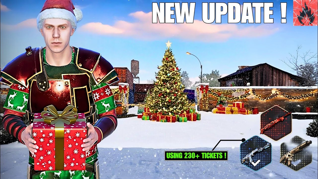 Winter Update! New Battle Pass & Skins, Using 230+ Tickets on Ultimate Drop | Oxide Survival Island 