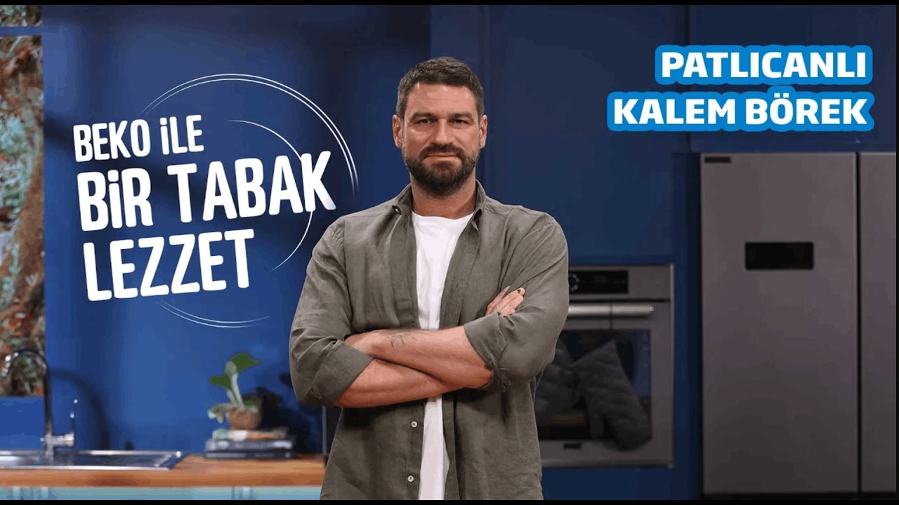Beko FitFry™ Ankastre Fırın ile Börek Tutkunlarına Özel Tarif: Patlıcanlı Kalem Börek