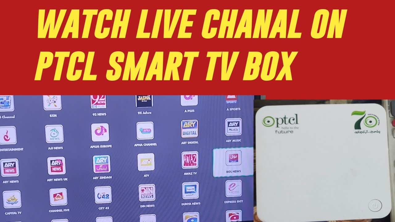 Ptcl smart tv box watch live chanal free best android box