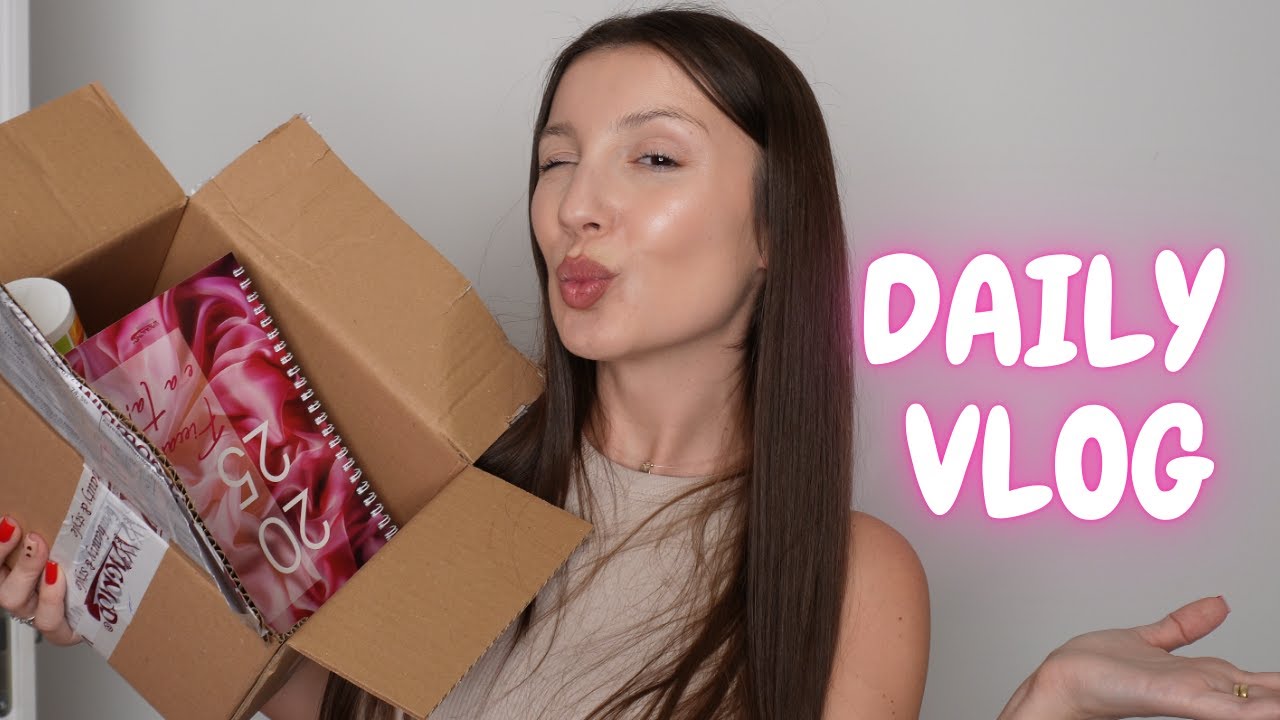 Daily Vlog | Unghii noi | Sinsay primavara | Unboxing make-up & cosmetice | Fursecuri cu gem