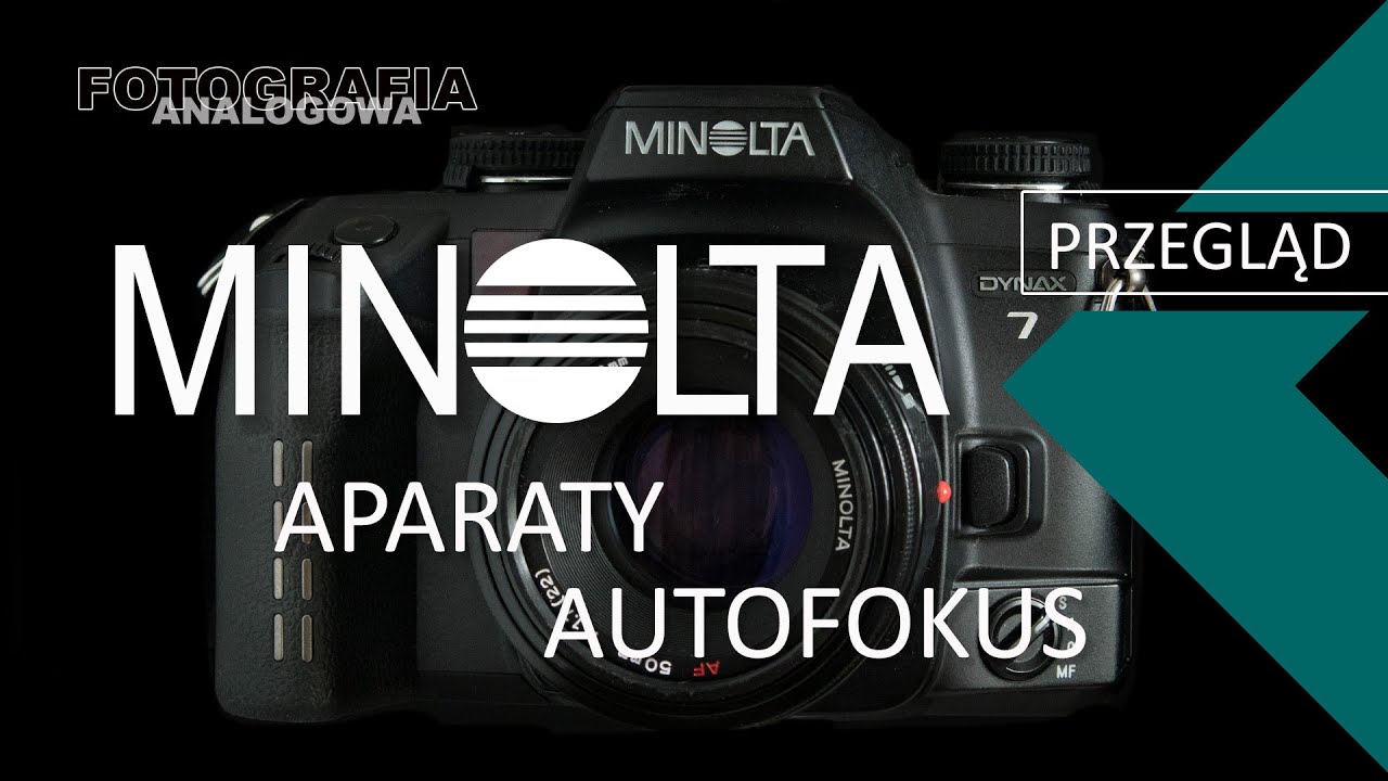 🎞 Przegląd korpusów autofokus Minolty - Fotografia Analogowa