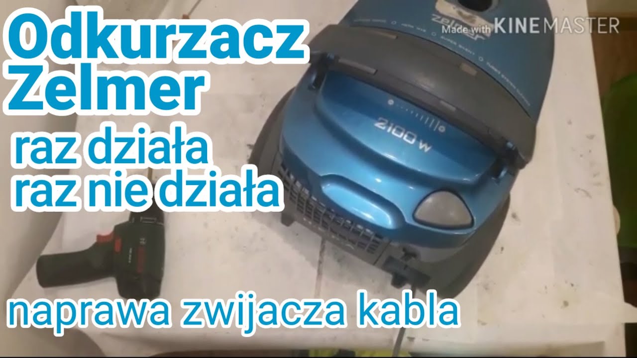 Odkurzacz Zelmer | Raz działa, raz nie działa - NAPRAWA / NAPISY