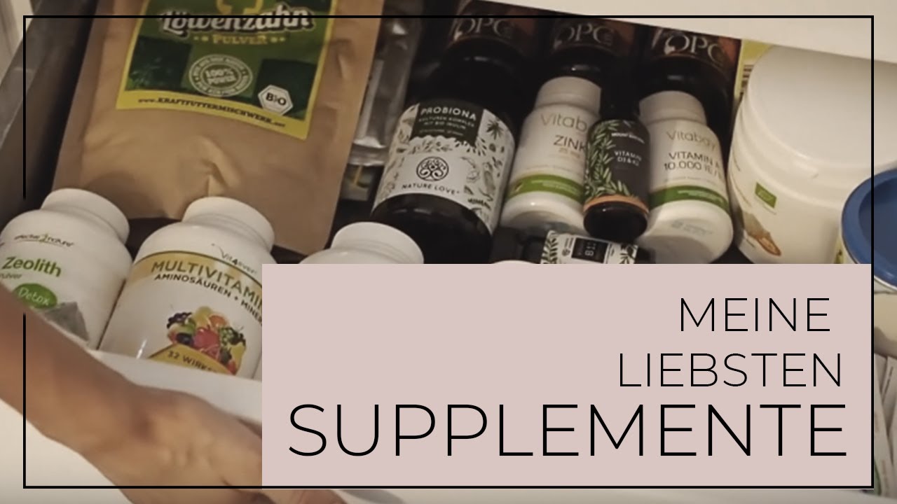 Meine liebsten Supplemente I Diese Nahrungesergänzungsmittel nehme ich
