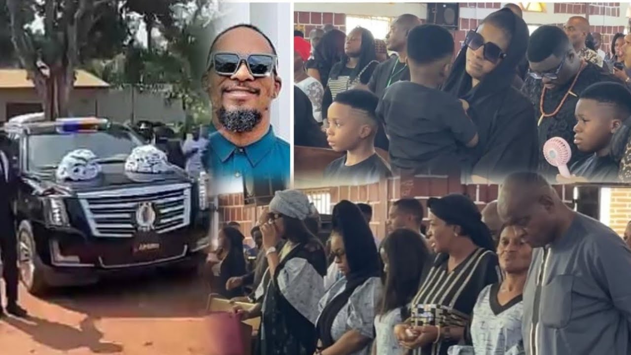 Finally Late Actor Jnr Pope Is Laid To Rest Today In His Home Town Ukehe, Enugu State