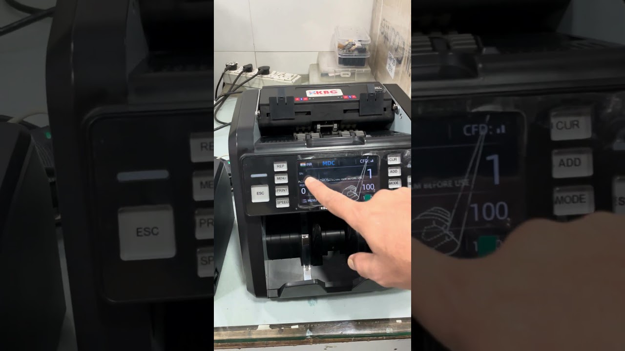 Multi Currency money Counting machine forex exchange. Money exchangers . Hotel amd much more