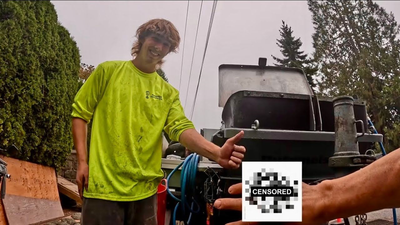 EMERGENCY!!!  Concrete Pump Operator Training (new kid to the rescue)