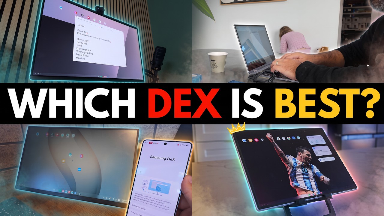 Я протестировал ЛУЧШИЕ сетапы для Samsung DeX!