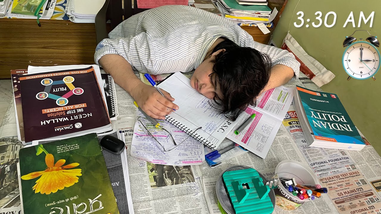 ROUTINE FOR UPSC📚3:05 AM UPSC PREPARATION FOR UPSC MAINS 2025 #upsc #selfstudy #motivation