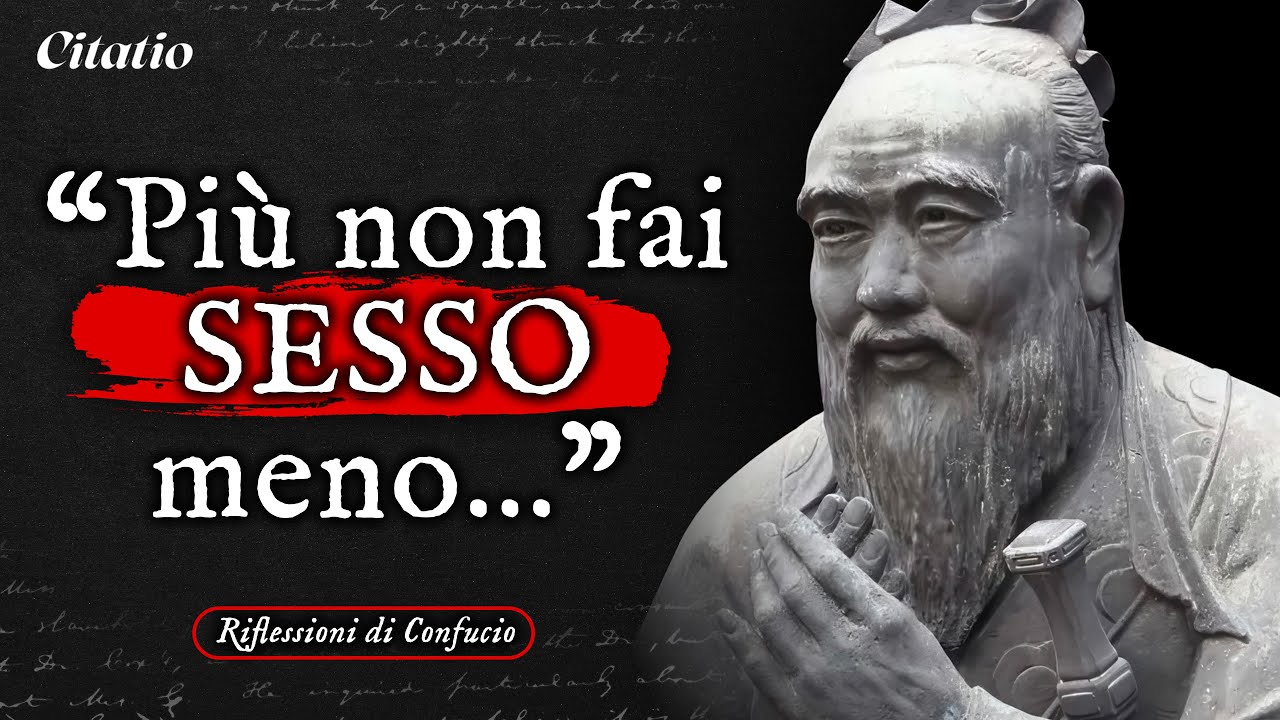 Ciò Che Confucio Sapeva Sulla Vita e Che Noi Abbiamo Dimenticato