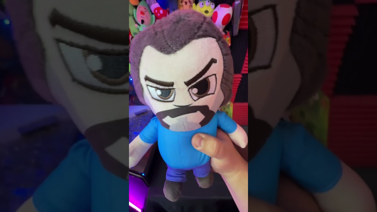 Найдите спрятанный ключ для плюшевой игрушки Herobrine