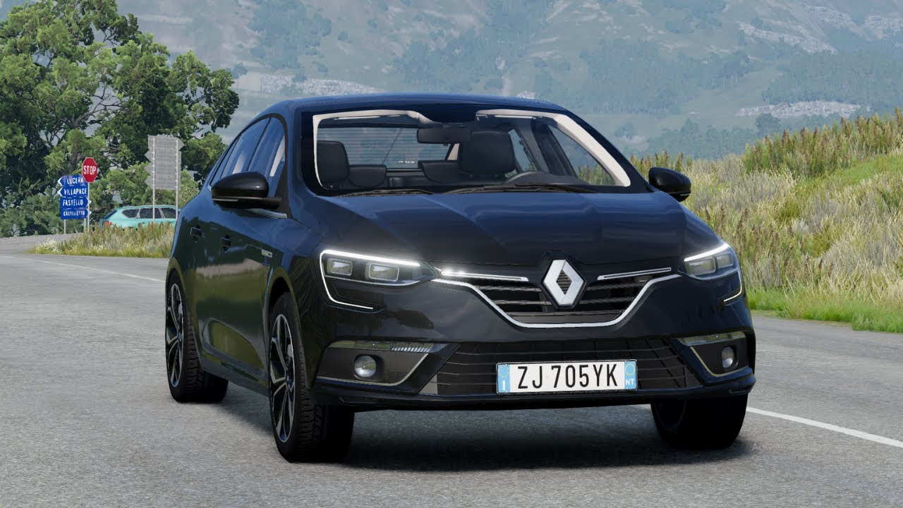 POV Driving With The Renault Megane (9A) - BeamNG.Drive