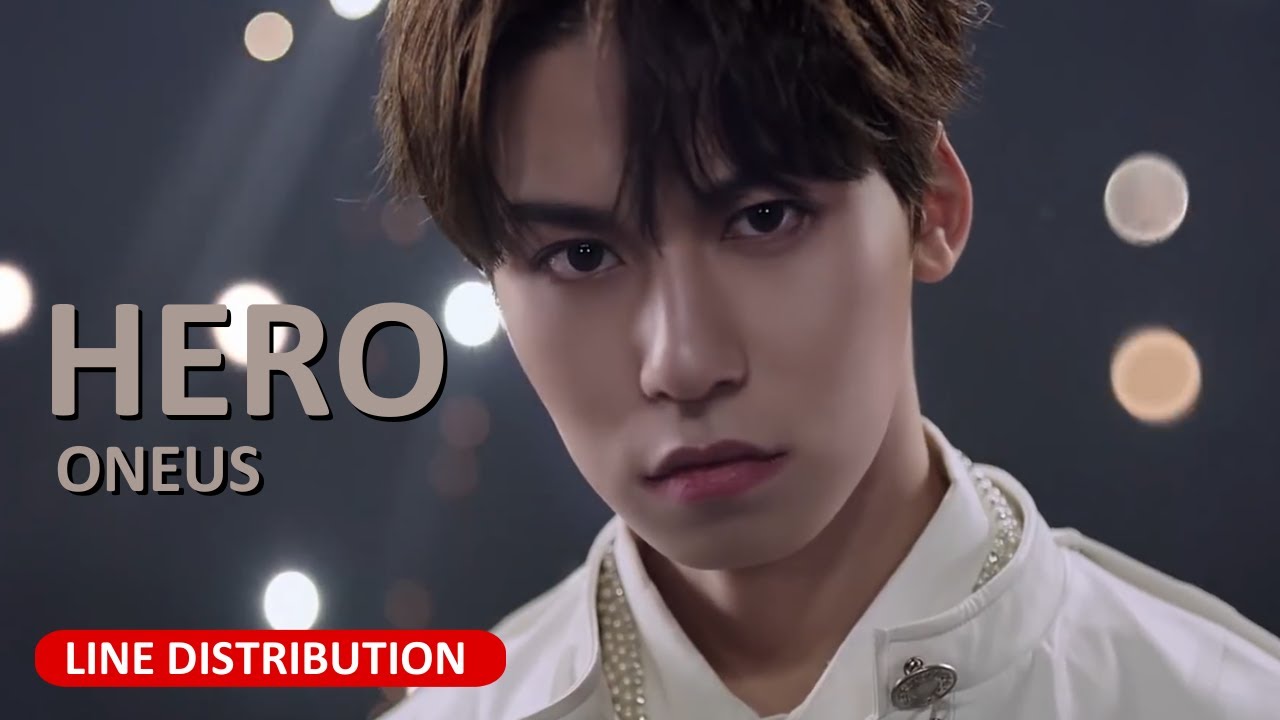 ONEUS(원어스) - Hero Line Distribution (Color Coded)