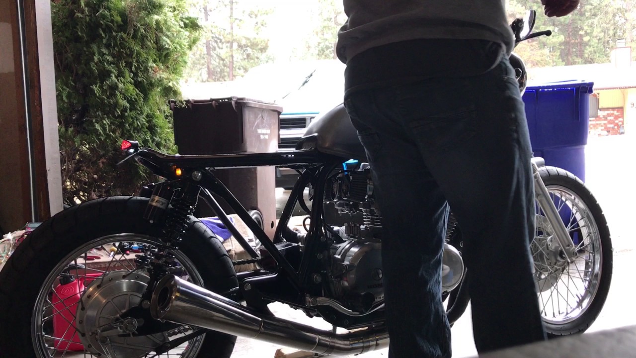 Delkevic 4 into 1  exhaust note 1980 cb750