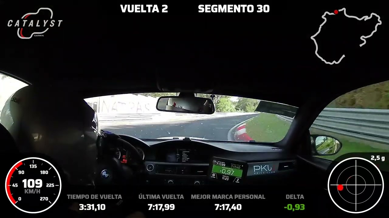 Nurburgring BMW M3 Otero 7:15 BTG